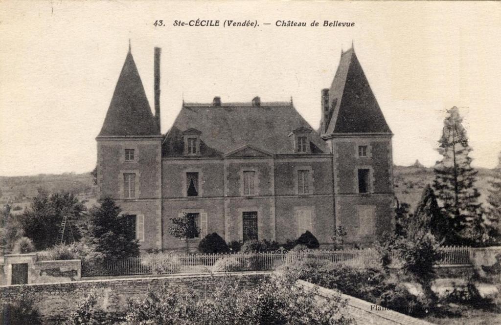 Chateau De Belle-Vue Bed and Breakfast Sainte-Cécile Exteriör bild